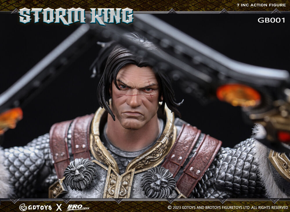 NEW GDTOYS x BROTOYS GB001 1/12 WOW Strom King Varian Wrynn Action Figure Toy