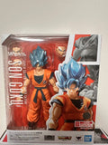New Bandai S.H.Figuarts SHF Dragon Ball Super Saiyan God Son Goku Action Figure